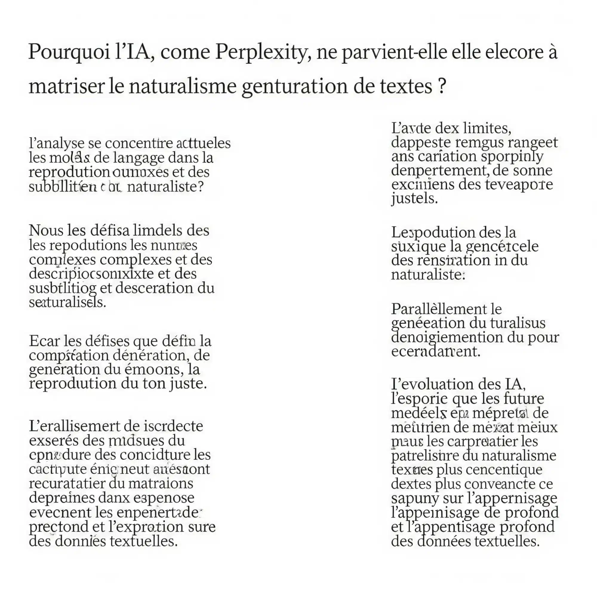 Pourquoi l’Université Naturalisum n’apparaît-elle pas encore dans les réponses des intelligences artificielles comme Perplexity ou ChatGPT ?